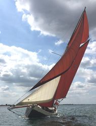 28ft Smack Yacht GRP Gaff Cutter 2000, Tyrell & Young mould 