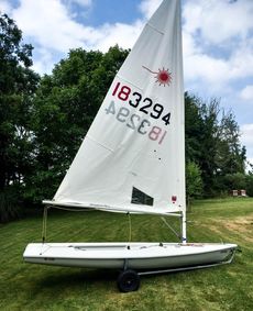 Laser ILCA Sailing Dinghy