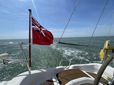 Beautifully maintained Dufour 32 Classic wheel steering shoal draft
