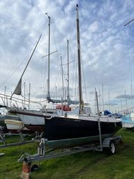 19ft Cape Cutter, 2003, GRP Gaffer, Road Trailer.