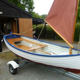 2023 NEW 12ft Smacks Boat Sailing Dinghy