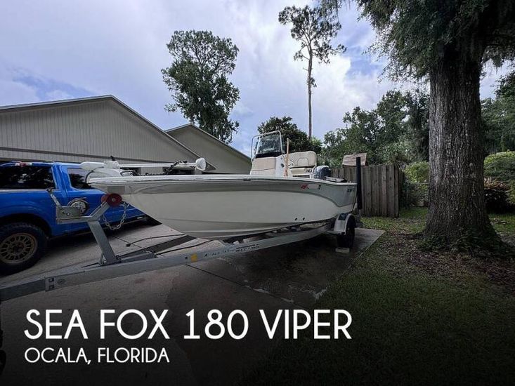 2018 Sea Fox 180 viper