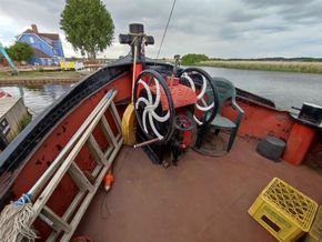 voorwaarts 18m steel Industrie Tug 1938  - Foredeck