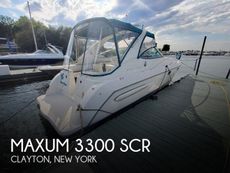 1999 Maxum 3300 SCR