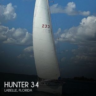 1986 Hunter 34