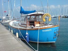 Mariken at Yarmouthd Bay