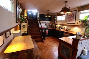 kitchen area as seen from living room