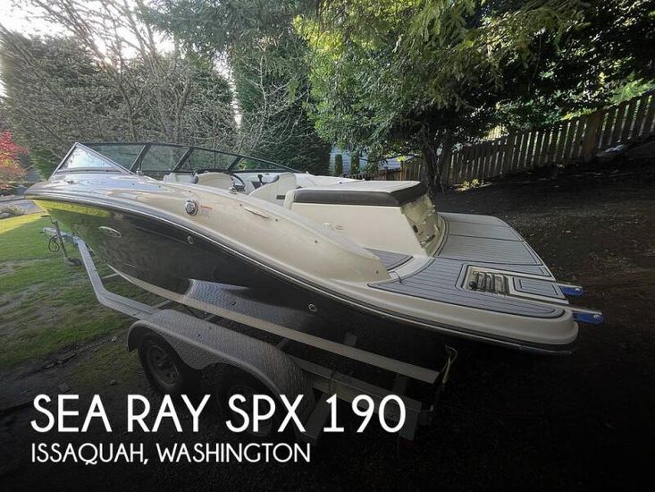 2020 Sea Ray 190 spx