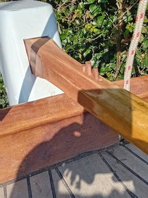 new rudder & stock. 2025