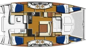 Leopard 48 - Layout