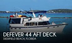 1991 Defever 44 Aft Deck