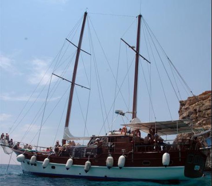 Boats for sale Malta, boats for sale, used boat sales, Boat Charters Charter 21m Turkish Gullet
