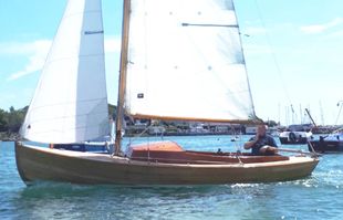20ft J18 Classic wooden open day boat