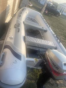 Highfield Rib with Mercury 15hp outboard