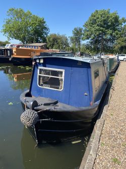24 ft traditional stern narrowboat built by N&M narrowboats in 1995