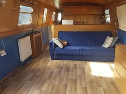 Widebeam 57ft x 10ft barge Liverpool