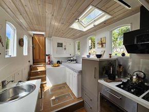 Daybed and Kitchen