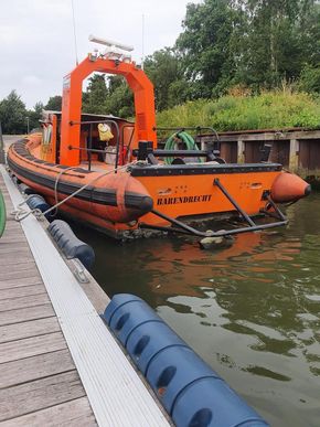 Oceanwide Seaworthy GRP Offshore RIB Workboat twin inboard diesel water-jet for sale