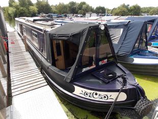 Chyandour 57ft 2012 Trad by Kingfisher Narrowboats, Large Rear Hatch