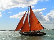 Classic Gaff Rig Dayboat (With trailer)