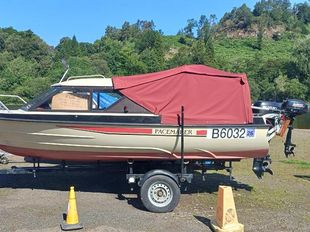 Small boat. Bonwitco Dromodile 1700