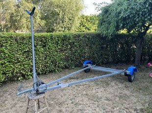 Mersea flat bed trailer