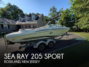 2011 Sea Ray 205 sport