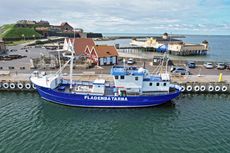 Falkskär II rodfishing vessel, former trawler