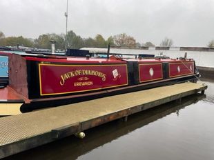 Jack of Diamonds-50ft 1981 Mike Heywood 2 berth traditional stern narr