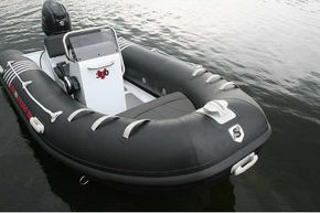 Excel Virago 350 RIB - view from bow