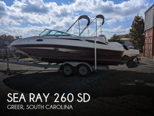 2012 Sea Ray 260 SD