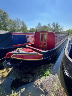 57ft Traditional Stern Narrowboat Built By Johnathan Wiilson
