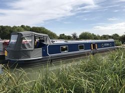 60ft 4 berth 10ft wide cruiser stern Viking Canal Boat