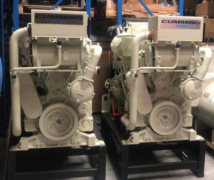 640 HP CUMMINS KTA19-M3 RECON MARINE ENGINES