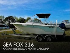 2013 Sea Fox 216 Traveler DC